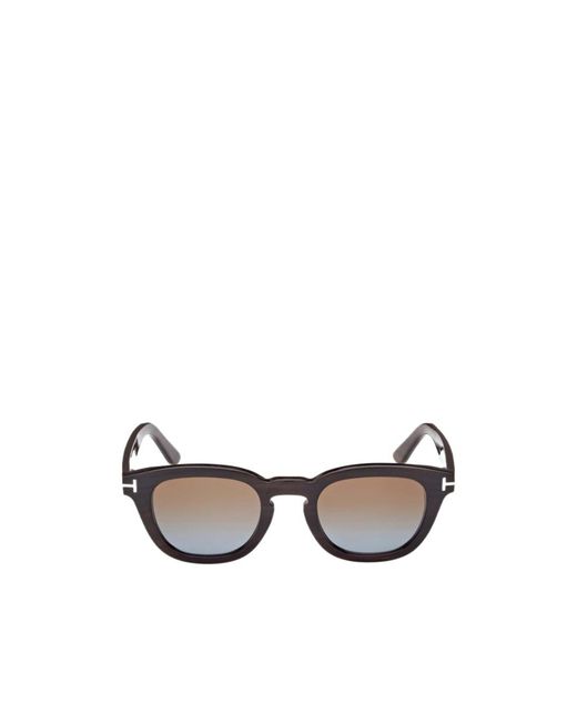 Tom Ford Metallic Square Sunglasses for men