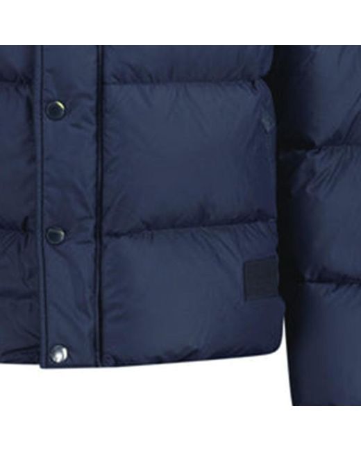 Burberry Blue Long-Sleeved Down Jacket for men