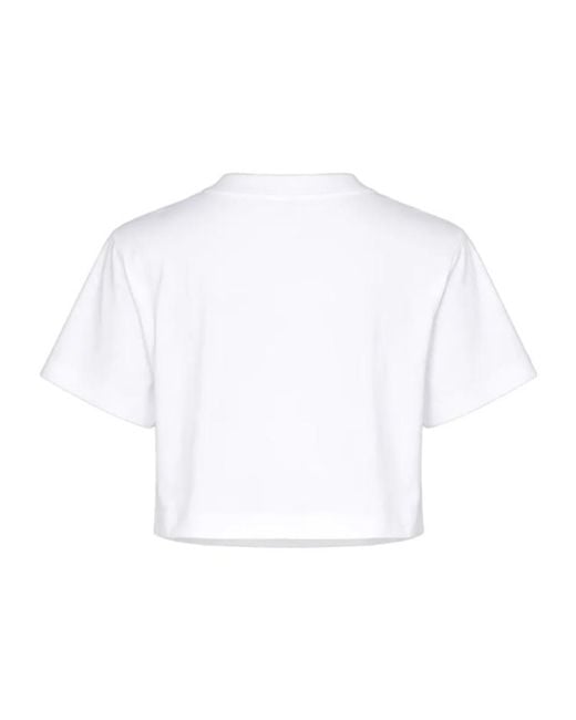 Off-White c/o Virgil Abloh White Bookish Logo-Print T-Shirt