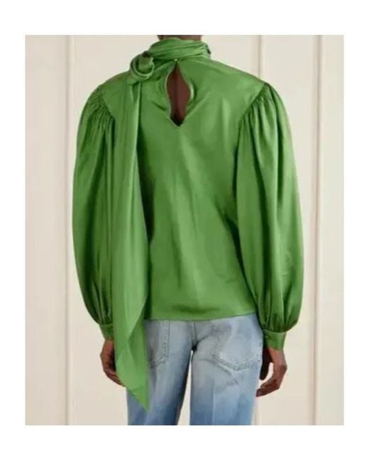 Gucci Green Long-Sleeved Shirt