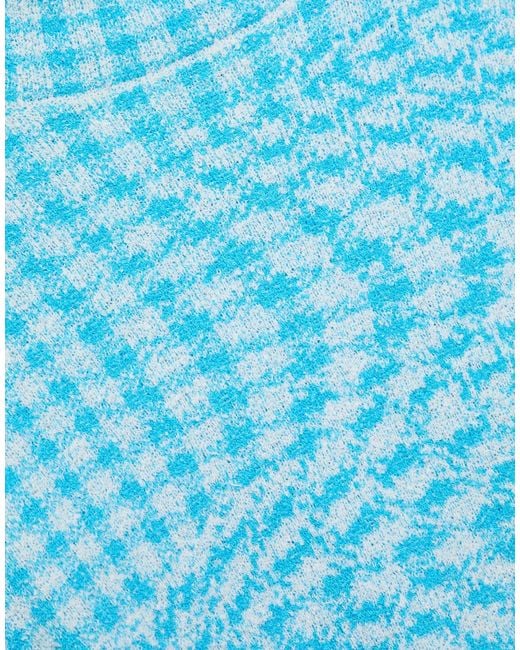 MM6 by Maison Margiela Blue Striped Lightweight Knit Sweater