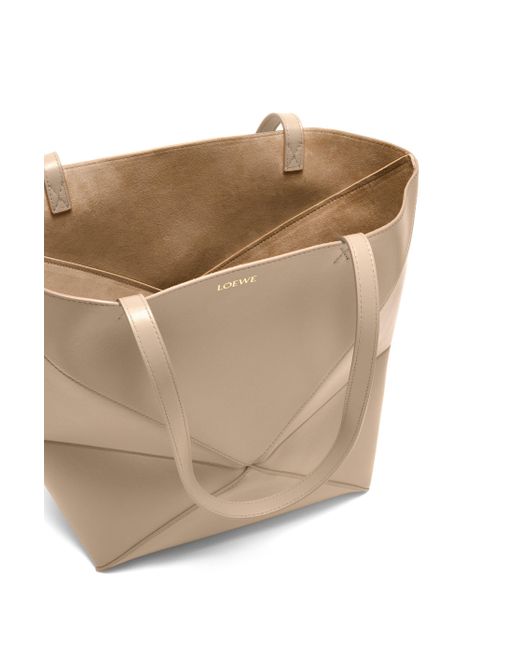 Loewe Natural Puzzle Fold Medium Top Handle Bag