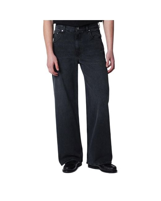 Séfr Black Straight-Leg Jeans for men