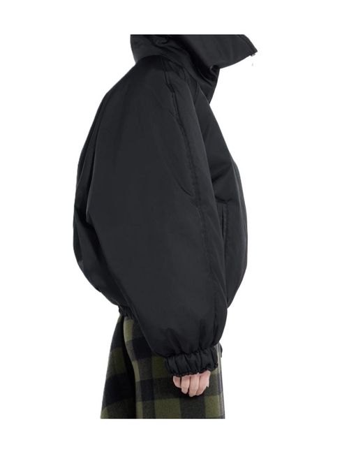 N°21 Black Zip-Up Padded Jacket