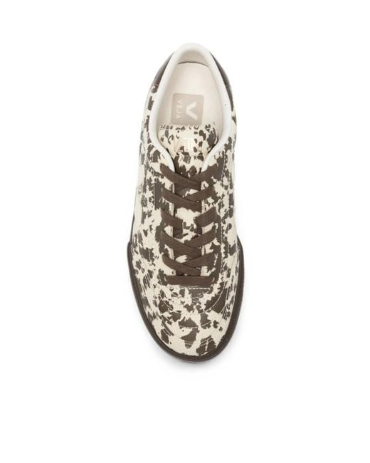 Veja Multicolor Panelled Low-Top Sneakers