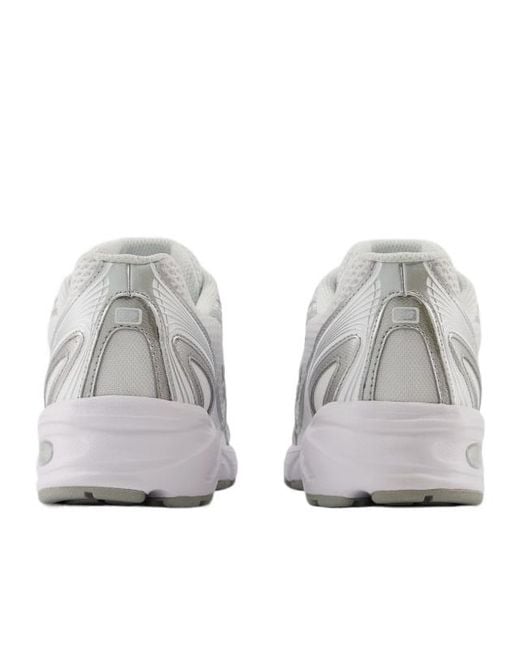 New Balance Gray 740 Lace-Up Sneakers