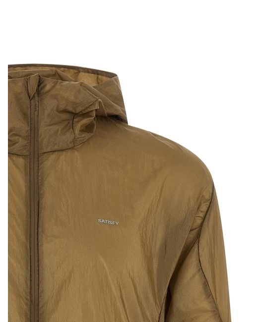 Satisfy Green Long-Sleeved Jacket for men