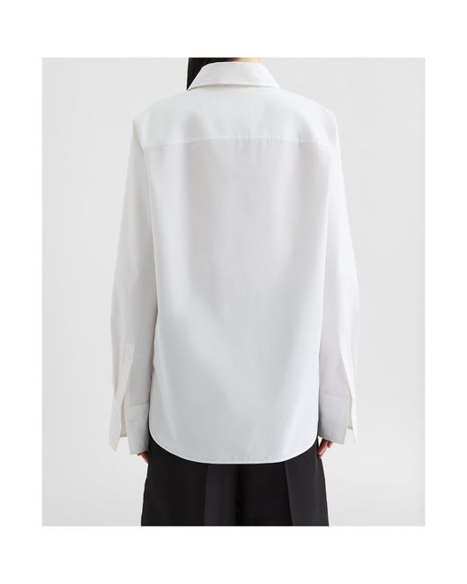 Jil Sander White Poplin Shirt
