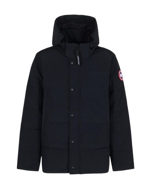 Canada Goose Black Wyndham Parka for men