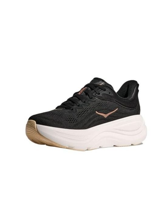 Hoka One One Black Bondi 9 Sneakers