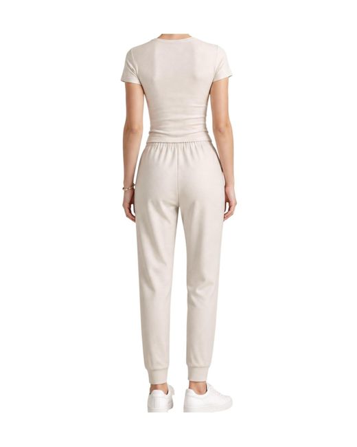 ARMANI EXCHANGE White Short-Sleeved T-Shirt