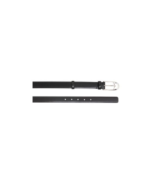 Khaite White Buckle Belt