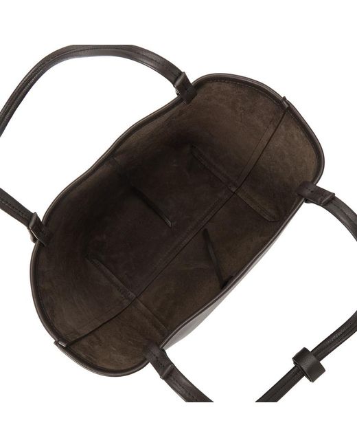 The Row Black Double-Handle Handbag