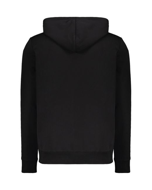 Balmain Black Zip-Up Hoodie for men