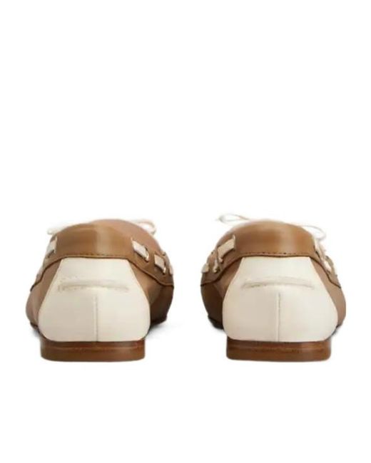 Roger Vivier Brown Très Vivier Boat Loafers