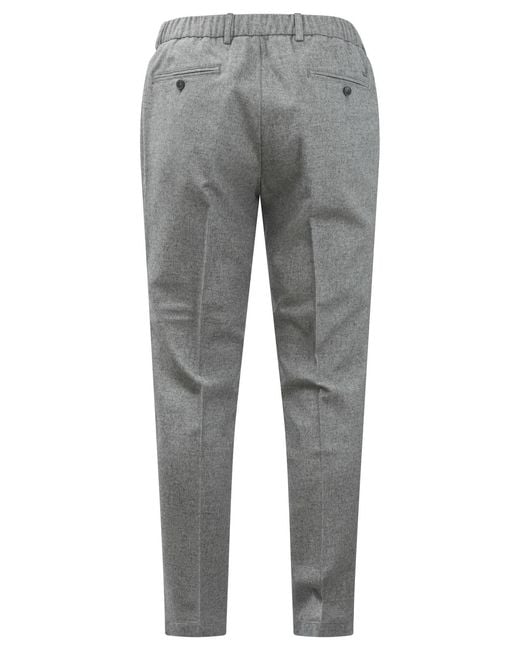 Herno Gray Drawstring Pants for men