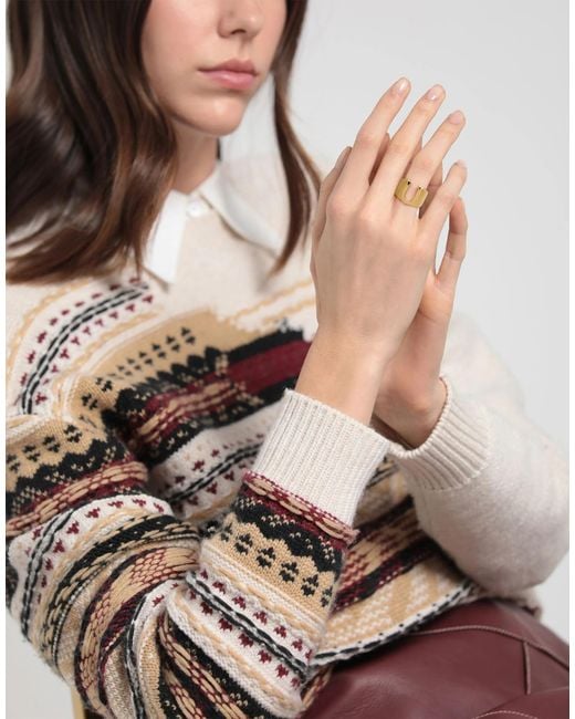 Chloé Metallic Metal Ring