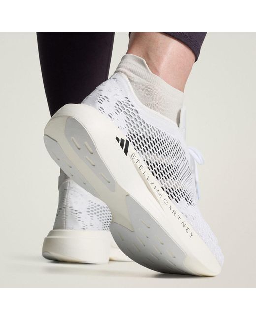 Adidas By Stella McCartney White Adizero Evo Sl Shoes