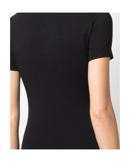 Moschino Black Logo-Print Cotton T-Shirt