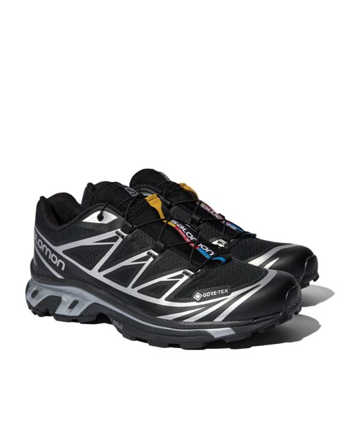 Salomon Lab Black Salomon Xt-6 S Lab Drawstring Running Shoes