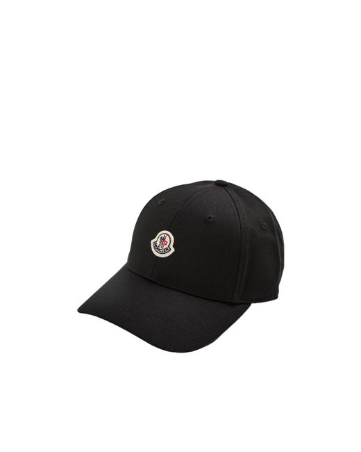 Moncler Black Logo Cap Jn62