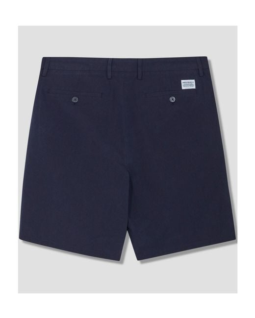 Norse Projects Blue Belt Ring Shorts for men