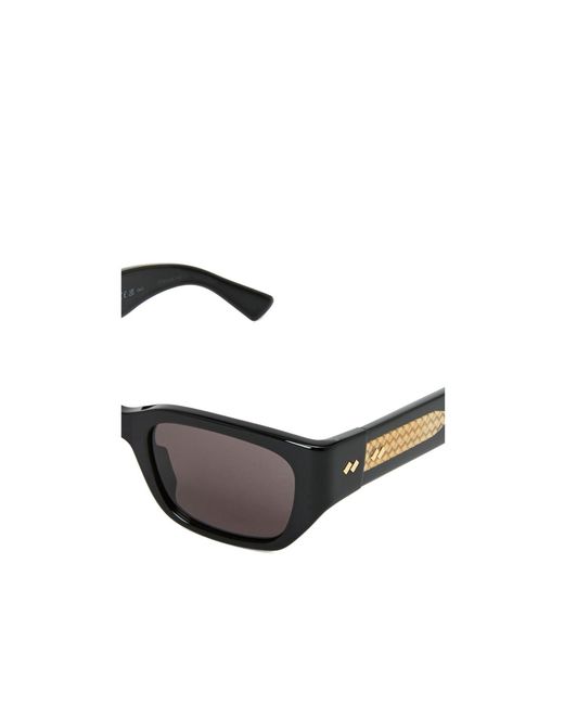 Bottega Veneta White Wayfarer Sunglasses