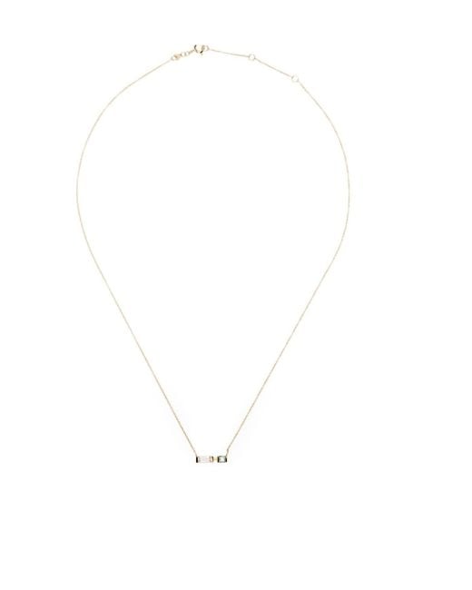 Aliita White 9Kt Amethyst Pendant Necklace