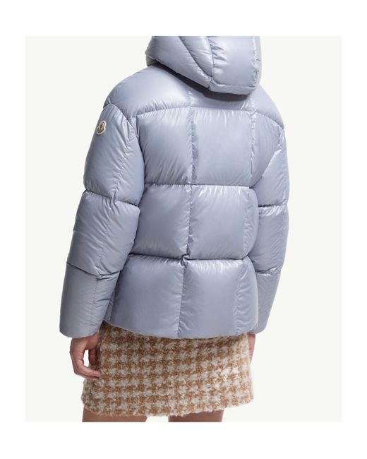 Moncler Gray Parana Hooded Down Jacket