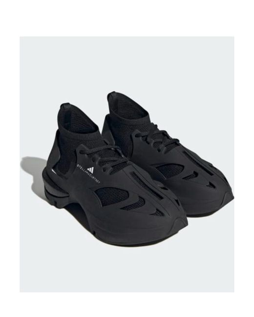 Adidas By Stella McCartney Blue Sportswear Lace-Up Sneakers