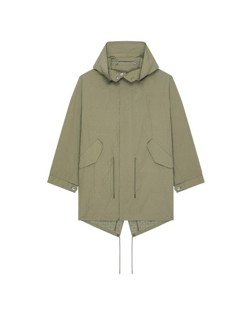 Givenchy Green Monogram 72 Hooded Parka for men