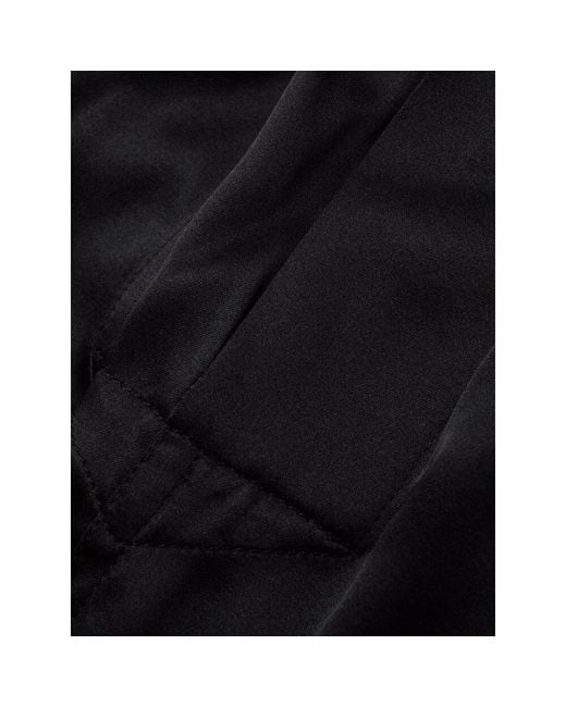 Tom Ford Black Silk Pajama Pants for men