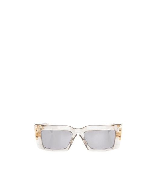 Balmain White Logo Sunglasses