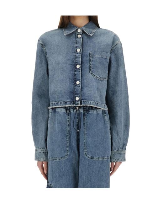 Moschino Blue Denim Jacket