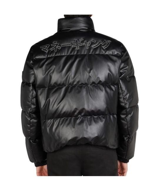 Tatras Black X Sfera Ebbasta Logo Embroidery Puffer Jacket for men