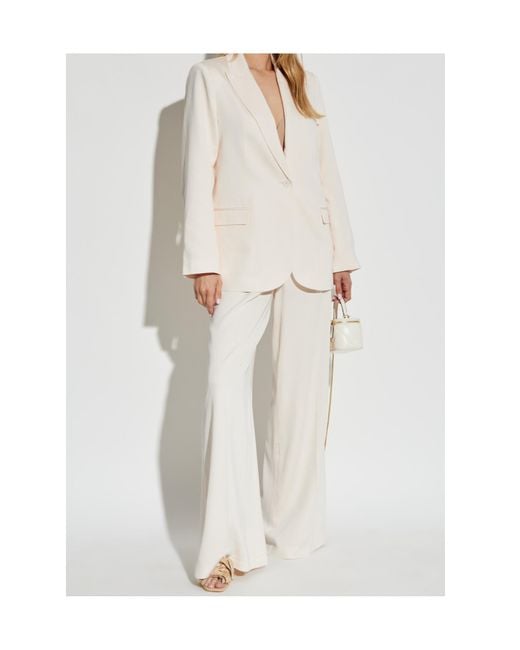 IRO White Single-Breasted Blazer