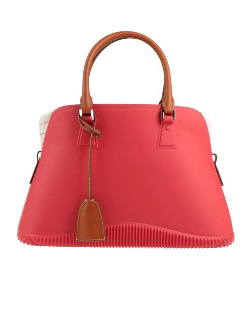Maison Margiela Red The Big Tote Bag