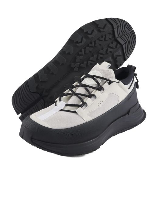 Canada Goose Black Glacier Trail Sneaker for men