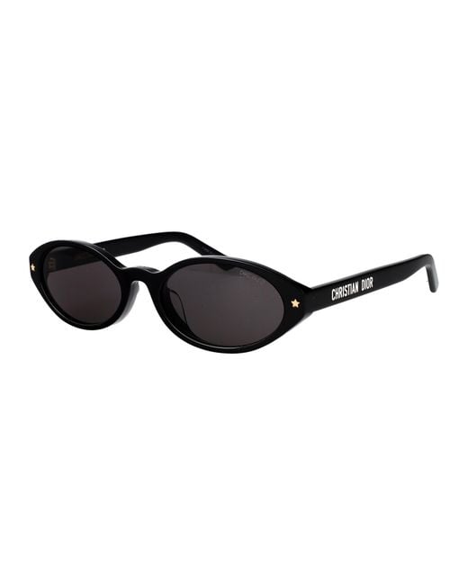 Dior White Full-Frame Sunglasses