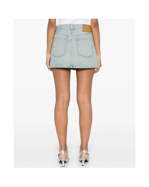 Haikure Blue Maudie Denim Skirt