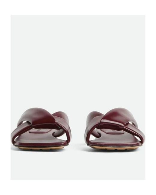 Bottega Veneta Brown Riva Flat Sandals