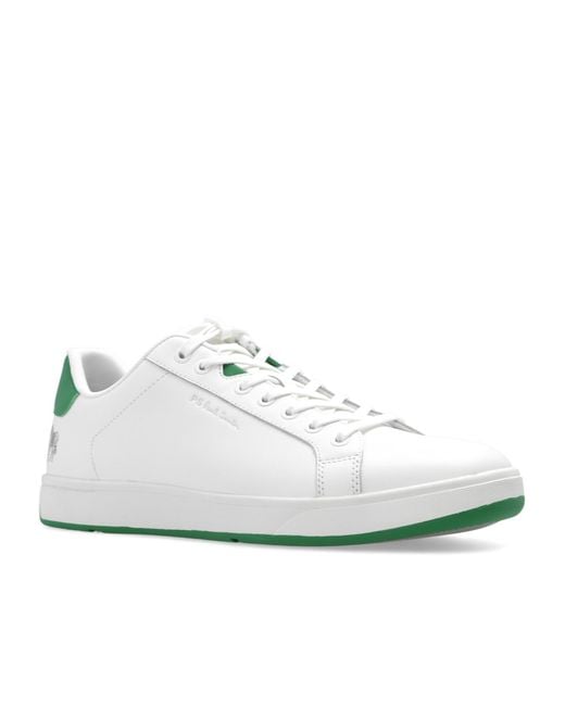 Paul Smith White Ps Paul Smith Albany Lace-Up Sneakers for men