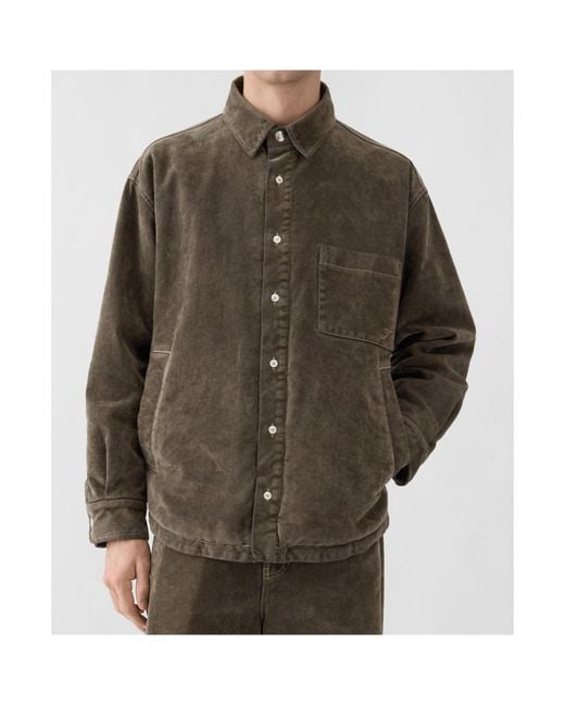 Jacquemus Gray The Boulanger Long-Sleeve Shirt for men