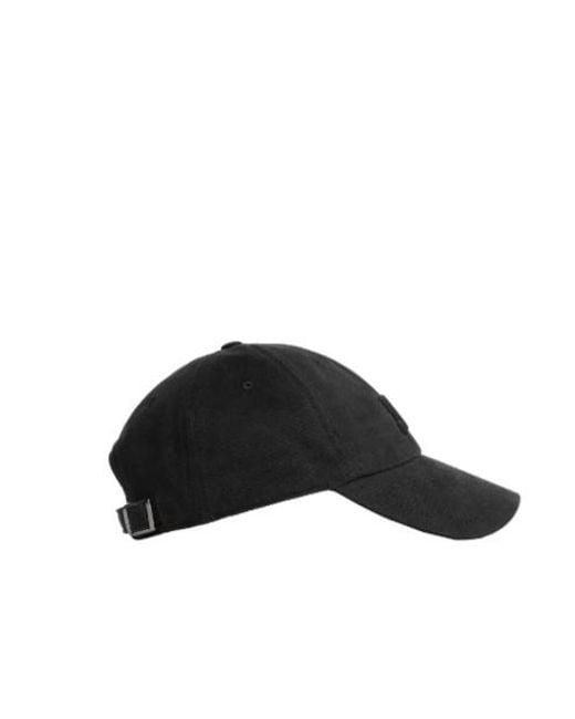 Jil Sander Black Logo Baseball Cap