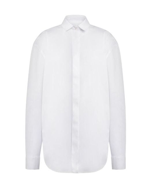 Dondup White Long-Sleeve Shirt