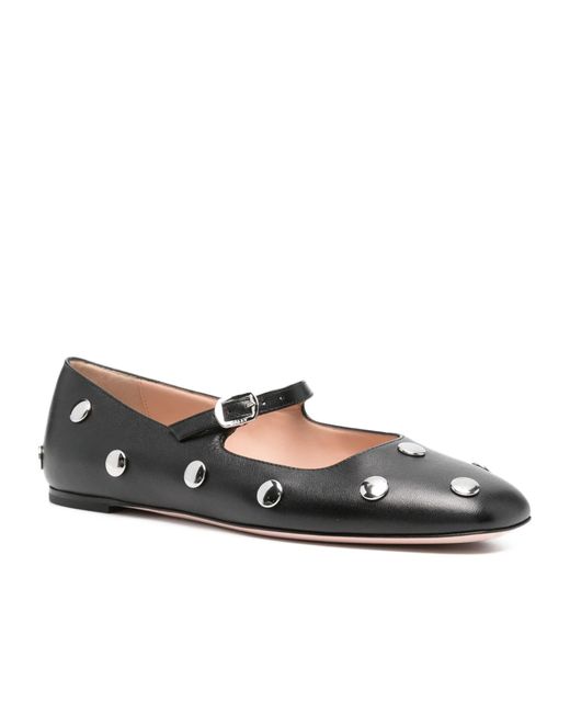 Bally Multicolor Studded Ballet Flats