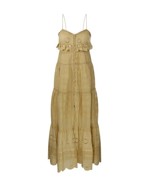 Isabel Marant Natural Isabel Marant Étoile Sleeveless Long Dress
