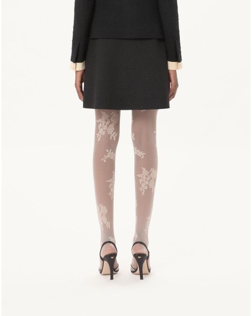 Valentino Black Bow Detailed Mini Skirt