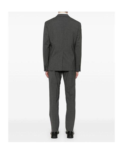 DSquared² Black Single-Breasted Suit for men