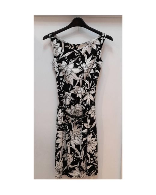 Max Mara Multicolor Patterned Dress